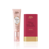 Kit Maquiagem Latika Bb Cream Base Facial + My Blush Latika