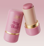 Latika My Blush To Go 7g - Stick Multifuncional 3 em 1 Olhos Bochechas e Lábios