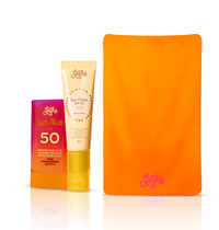 Kit Verão Proteção Solar - Sun Cream + Sun Stick + Toalha