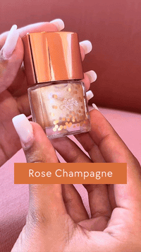 Esmalte Latika Confetti Rosé Champagne - Cintilante