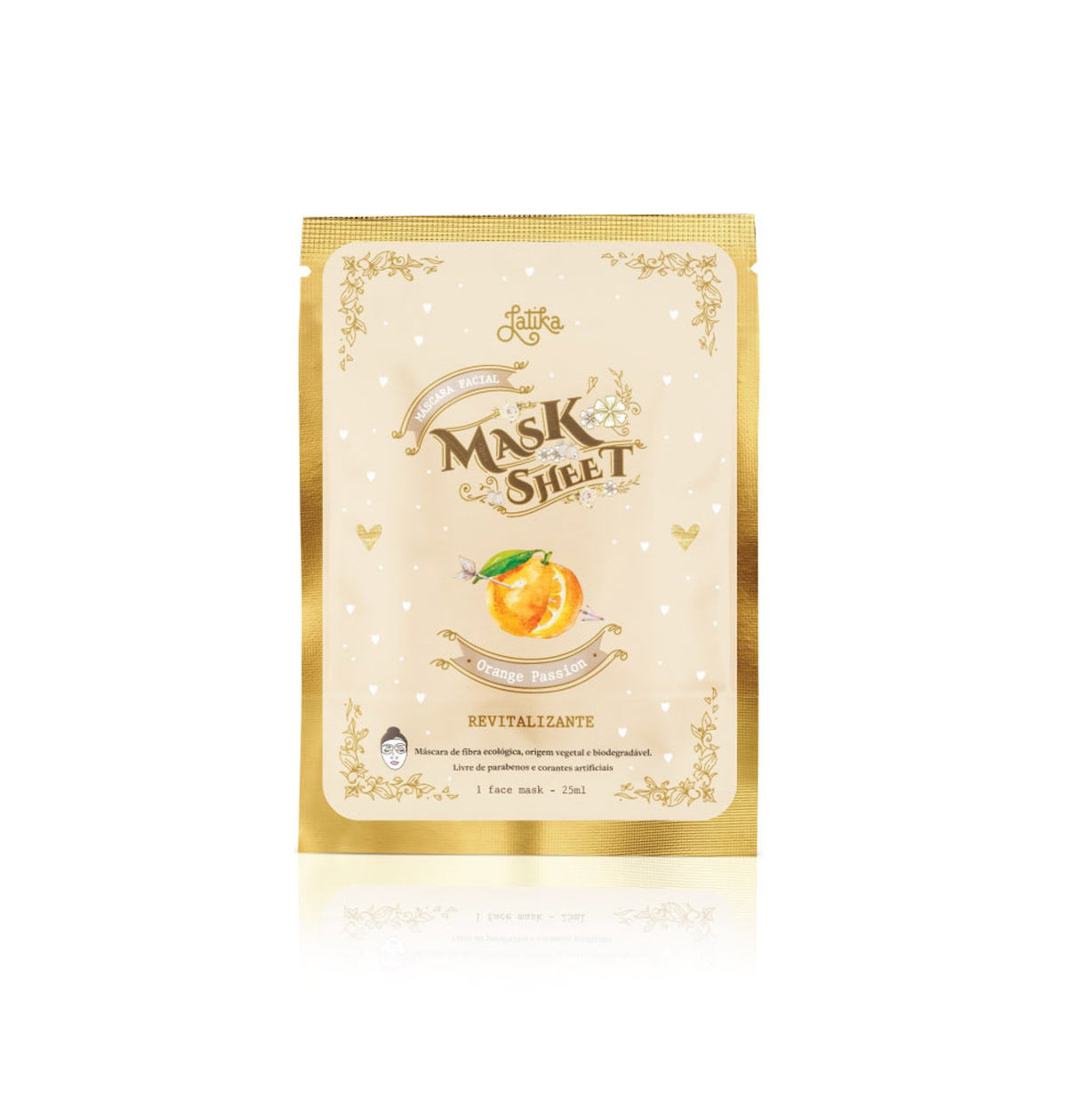 Mask Sheet Latika Orange Passion