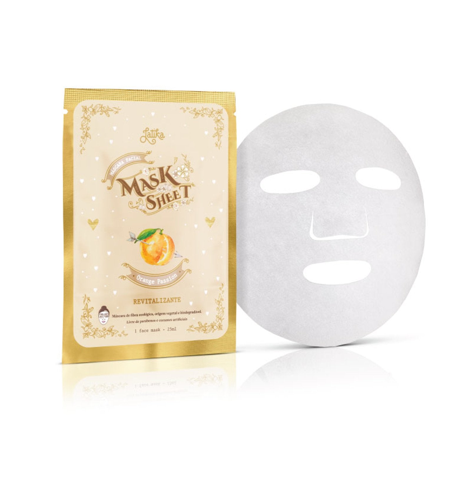 Mask Sheet Latika Orange Passion