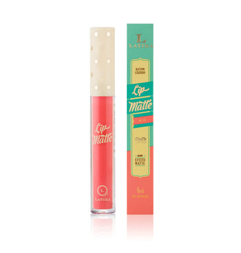 Batom Líquido Latika Lip Matte Coral nº12